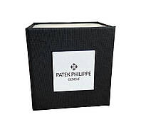 Подарочная упаковка - коробка для часов, Patek Philippe Geneve (Патек Филипп) Чёрно-белая ( код: IBW108-2 )