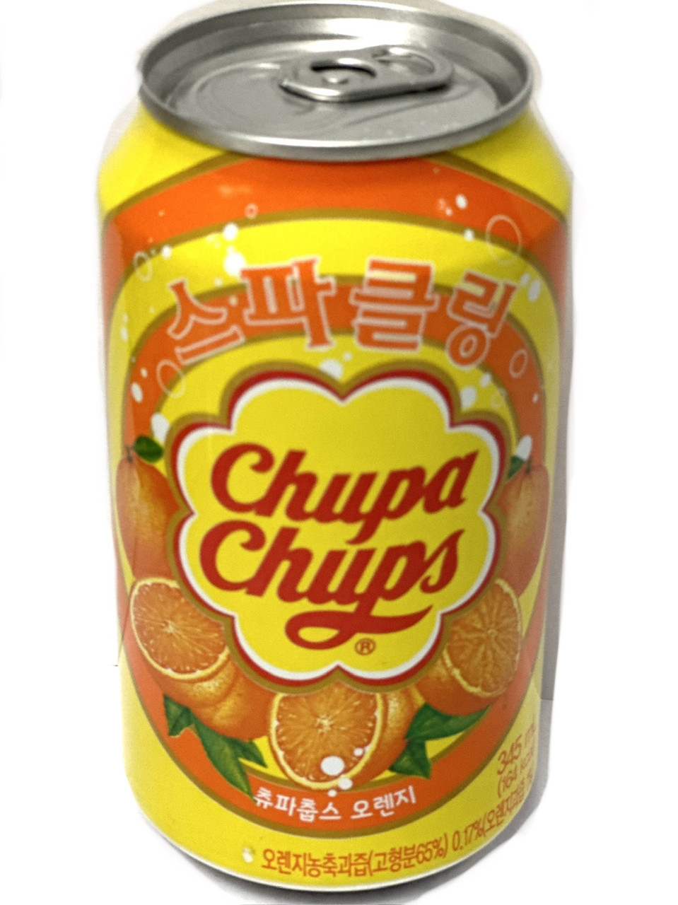 Chupa ChupsГ газований напій зі смаком апельсина 345 мл