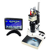 Мікроскоп KAISI KS-708M цифровий (збільшення 20x-130x, камера 2MP) білий