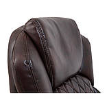Крісло офісне Преміо Richman шкіряне коричневе для керівника, фото 6