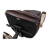 Крісло офісне Преміо Richman шкіряне коричневе для керівника, фото 8