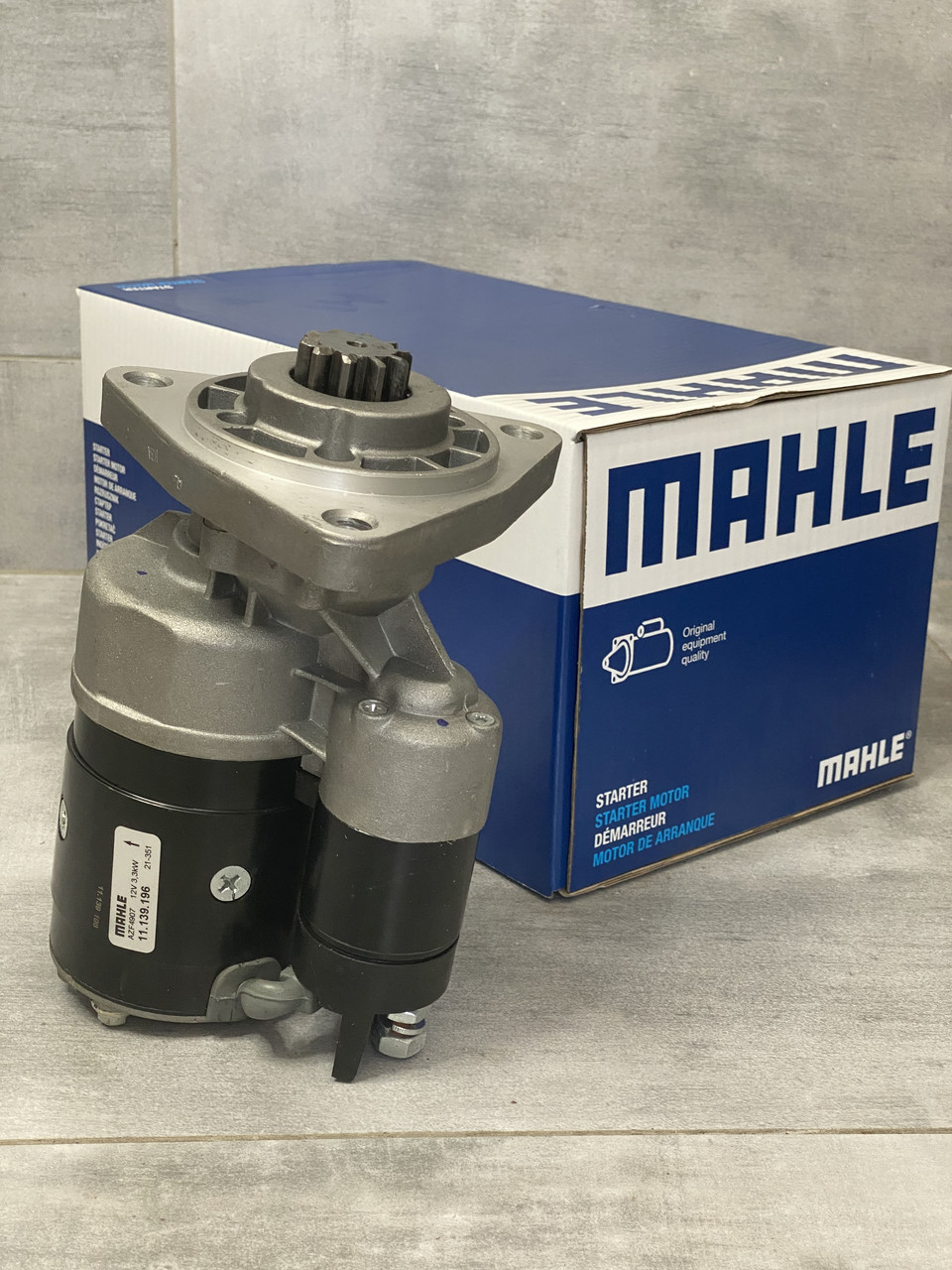 Стартер редукторний 12В 3.3 кВт Mahle МТЗ, ЮМЗ, Т-40, фото 1