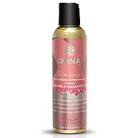 Съедобное массажное масло, System JO DONA Kissable Massage Oil Vanilla Buttercream, с вкусом ванили, 110 мл