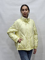 Куртка на синтепоні  довжина 70 см 44р 46р  48р 50р 52р колір жовтий