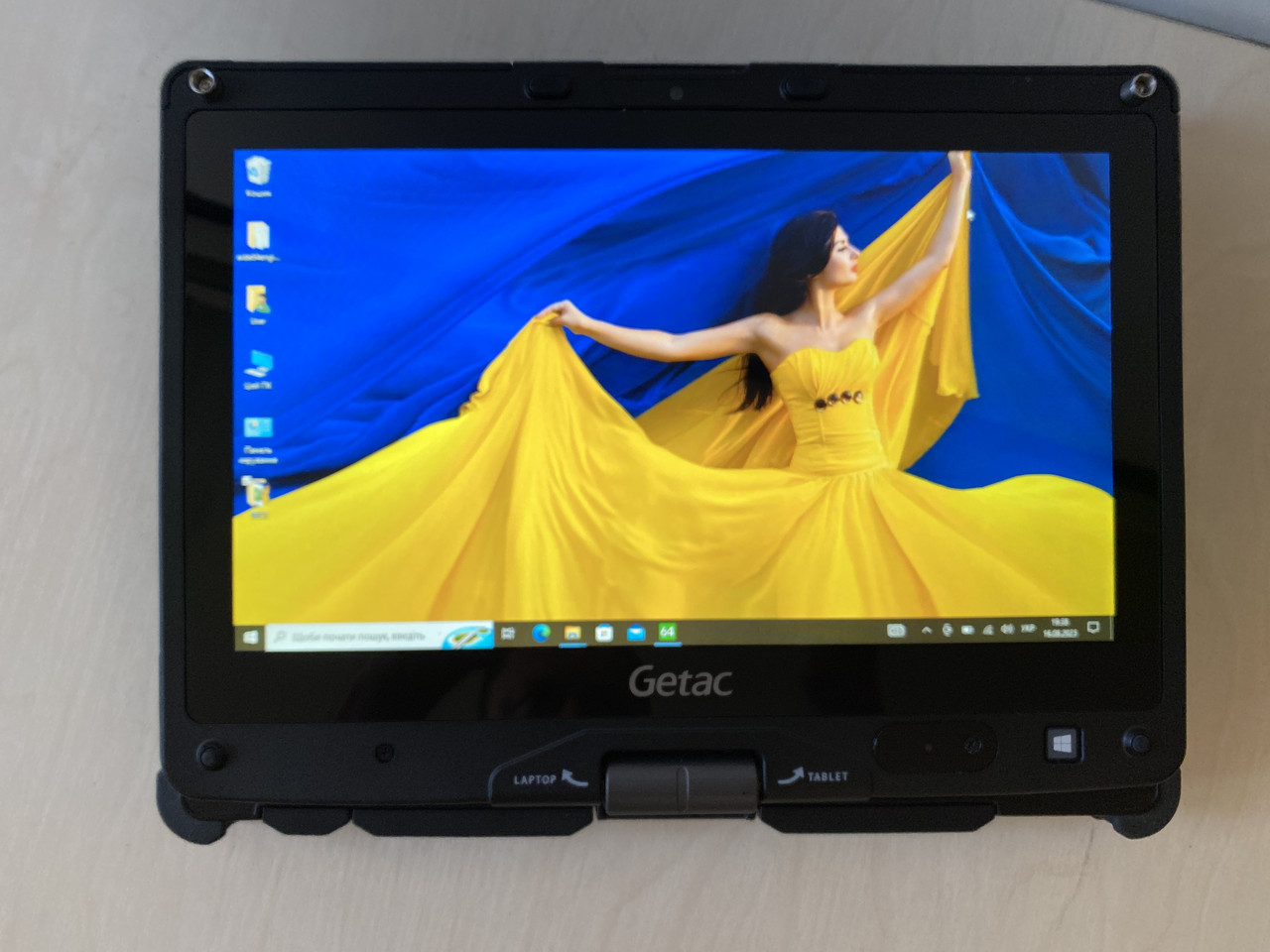 Ноутбук трансформер Getac V110 G3 i5-6200U 16 ОЗУ 512ssd для ВСУ защищенный планшет б/у - фото 5 - id-p1931351029