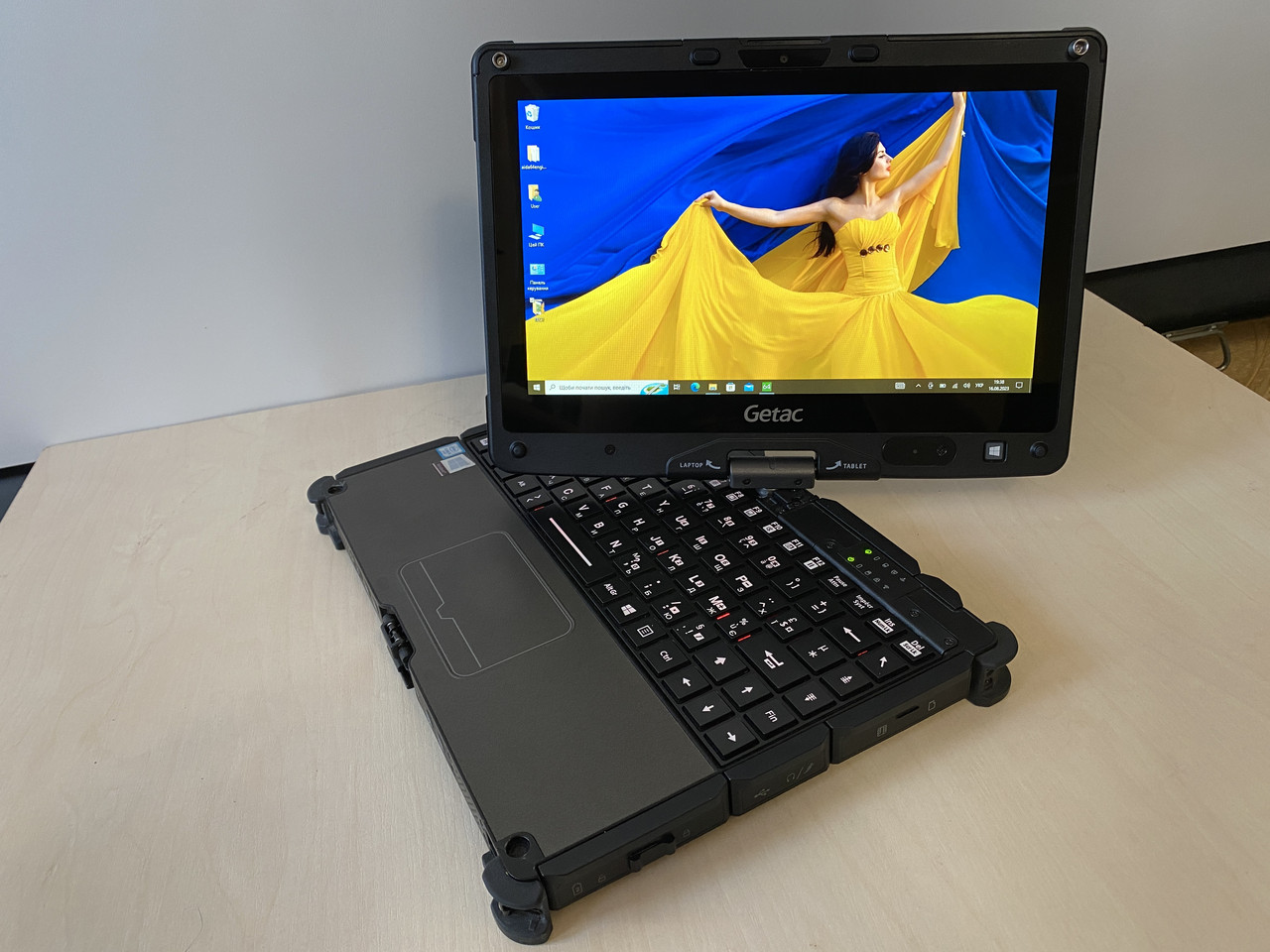 Ноутбук трансформер Getac V110 G3 i5-6200U 16 ОЗУ 512ssd для ВСУ защищенный планшет б/у - фото 4 - id-p1931351029