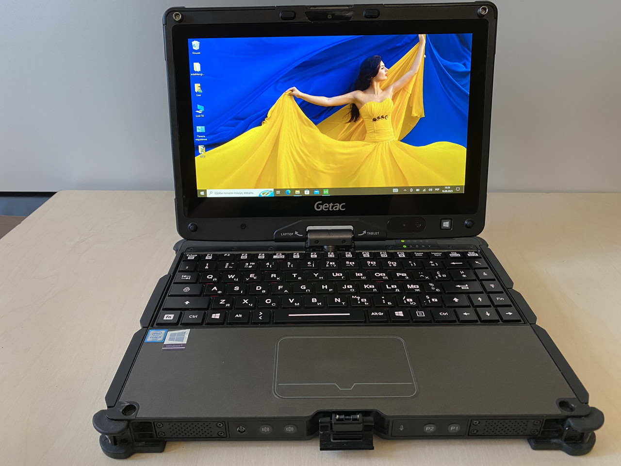 Ноутбук трансформер Getac V110 G3 i5-6200U 16 ОЗУ 512ssd для ВСУ защищенный планшет б/у - фото 8 - id-p1931351029