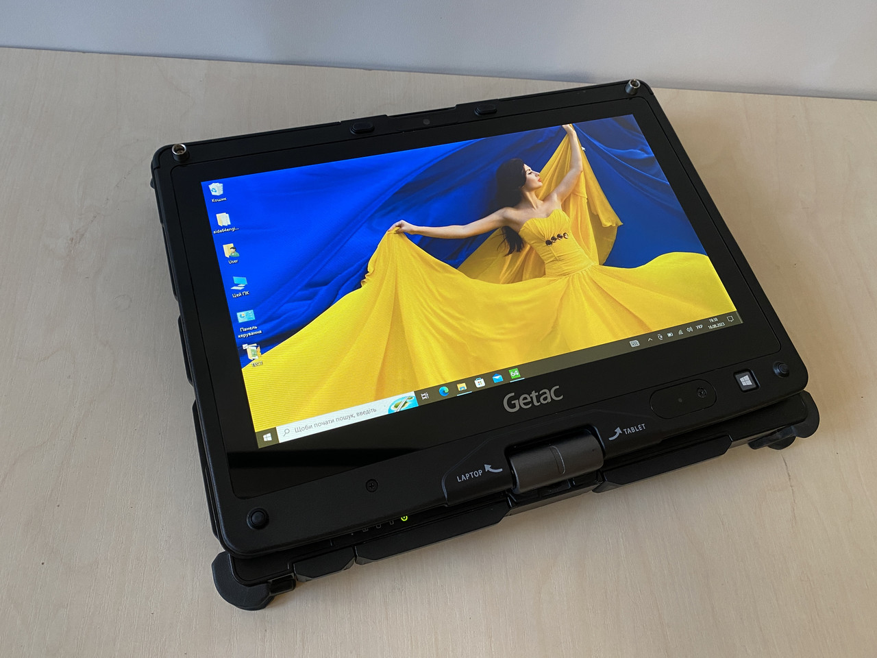 Ноутбук трансформер Getac V110 G3 i5-6200U 16 ОЗУ 512ssd для ВСУ защищенный планшет б/у - фото 3 - id-p1931351029