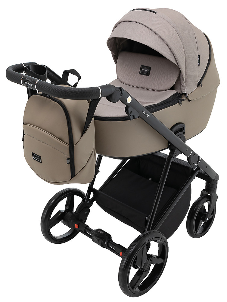 Дитяча коляска 2 в 1 Adamex Blanc Tip PS-115/C, фото 1