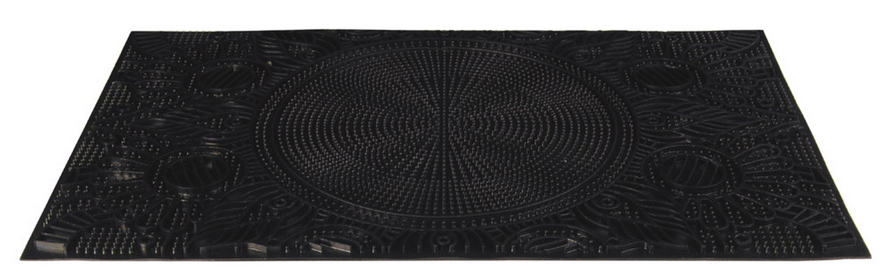 Килимок придверний гумовий ГОСПОДАР "Подосонух" 567х358х6 мм 92-0720, фото 1