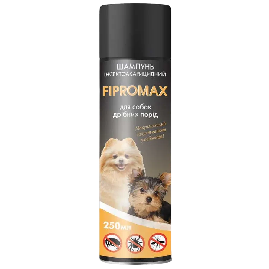 Фото - Косметика для собаки Шампунь FIPROMAX противопаразитарный с пропоксуром для собак мелких пород,