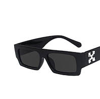 Крупные квадратные прямоугольные очки унисекс мужские женские модные стильные рок реп у2к y2k