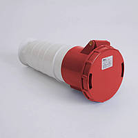 Силова розетка 3Р+РE+N 63А, ССІ-235 TAKEL, для 380 В (503244) ТАКЕЛ, переносна