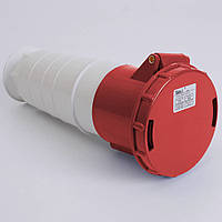 Силова розетка 3P+RE 125А, ССІ-244 TAKEL, для 380 В (503250) ТАКЕЛ, переносна