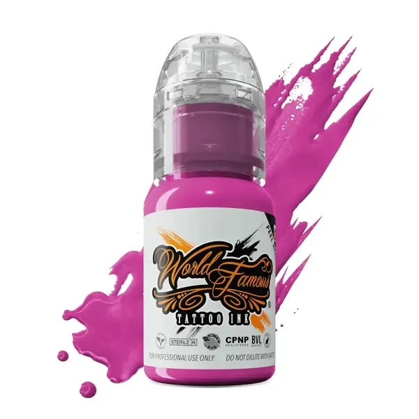 15 мл Тату фарба Rushmore Magenta World Famous, фото 1