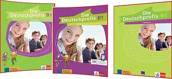 Die Deutschprofis B1 Kursbuch + Übunsbuch + Testheft (Підручник + зошит + тести)