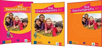 Die Deutschprofis A1 Kursbuch + Übunsbuch + Testheft (Підручник + зошит + тести)
