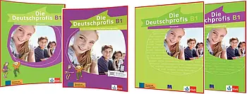 Die Deutschprofis B1 Kursbuch + Übunsbuch + Testheft + Worterheft (Підручник + робочий зошит + тести + словник)