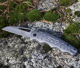 Розкладний ніж SOG Escape FL (Carbon/Graphite)