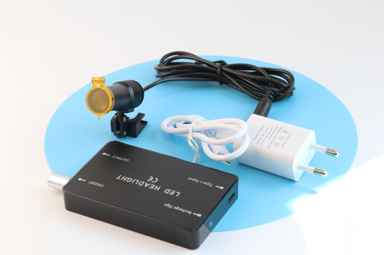 5W LED Підсвітка для бінокулярів+полімеризаційний фільт