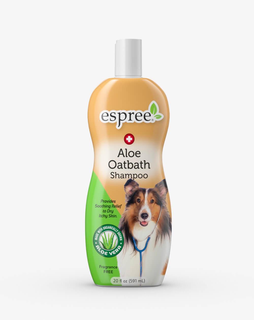 Espree Aloe Oatbath Medicated Shampoo шампунь з протеїн вівса і алое віра для соб 591мл e00382 (0748406003828), фото 1
