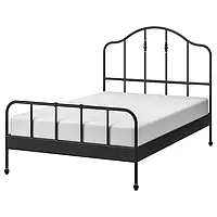 IKEA SAGSTUA (092.689.09), корпус кровати, черный / лонсет