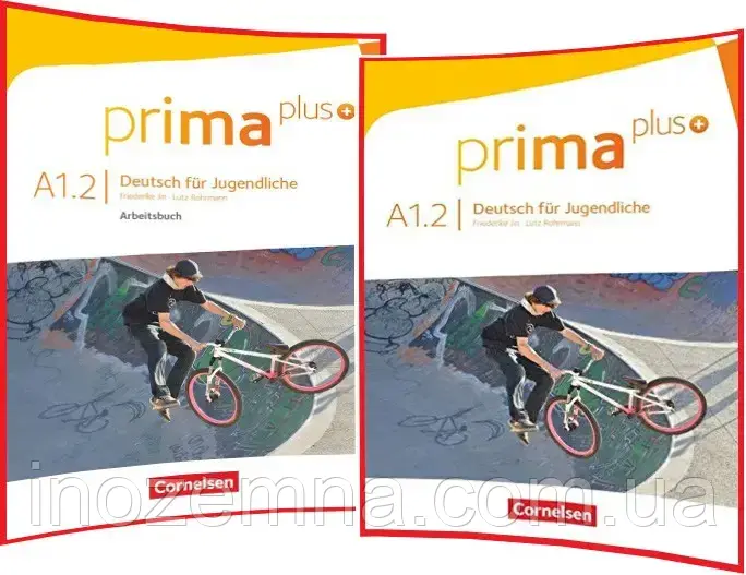 Prima plus A1.2 Schülerbuch + Arbeitsbuch (комплект)