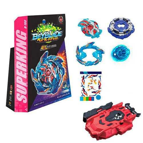 Beyblade В-160 Superking King Helios Хвиля Бейблейд Суперкінг Геліос В160, двосторонній мотузковий запуск
