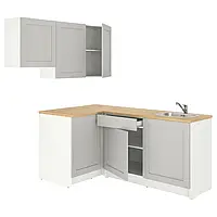 IKEA KNOXHULT(793.884.04), кутова кухня, сірий