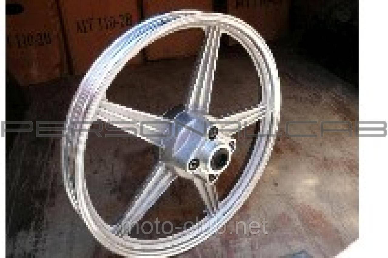 Диск колеса 1,6 * 18 (зад, барабан) (легкосплавний) для мотоцикла Yamaha YBR125J (під сайлентблок) ", фото 1