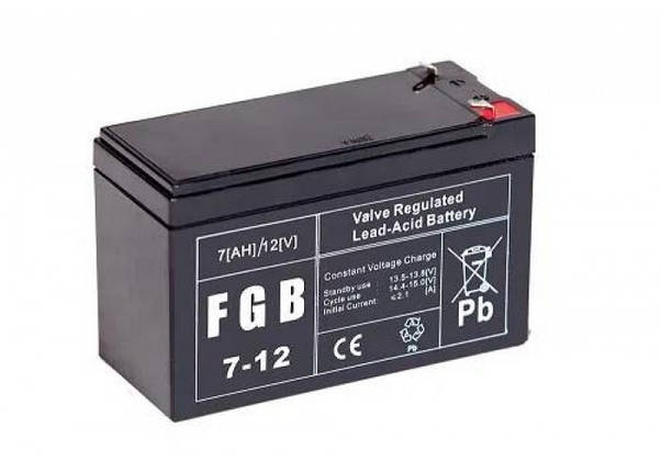 Акумуляторна батарея FGB 7-12 12V 7Ah, фото 1