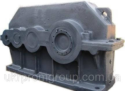 Редуктор циліндричний горизонтальний триступеневий 1Ц3У-355-200