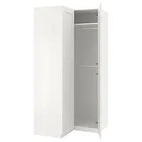 IKEA PAX(392.185.12), угловой шкаф, белый / Гримо белый