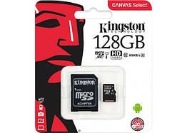 Карта пам’яті Kingston microSDHC Class 10 128Gb