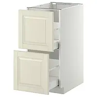 IKEA METOD / MAXIMERA(399.133.80), sz stj 2fr / 2in szu, белый / кремовый Бодбин