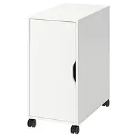 IKEA ALEX(295.419.41), шкаф на колесах, белый черный