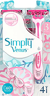 Бритви одноразові Gillette Venus Simply 3 4 шт (7702018465552)