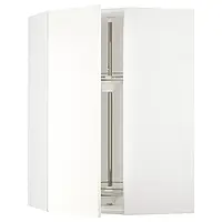 IKEA METOD(195.074.00), кутова навісна шафа з каруселлю, білий/Вальстена білий