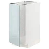 IKEA METOD(994.791.63), кабинет для мойки/сортировки трата, белый/калларп светло-серо-голубой