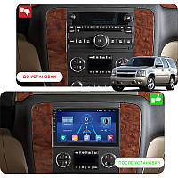 Lb Андроид магнитола штатная для Chevrolet Tahoe III 2006-2014 экран 10" 4/64Gb 4G Wi-Fi GPS Top