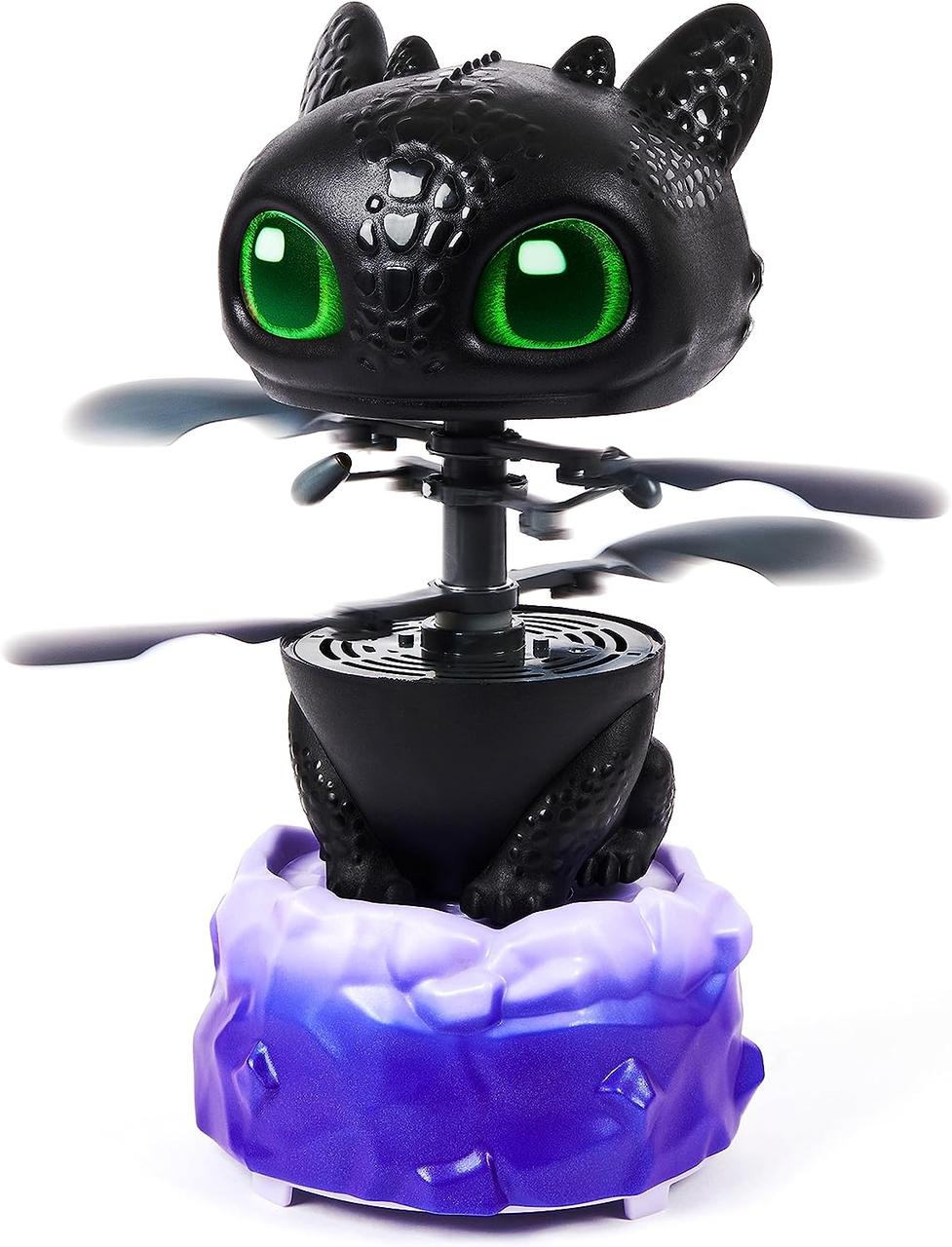 Інтерактивний літаючий дракон Беззубик Dragons Flying Toothless Dreamworks оригінал, фото 1