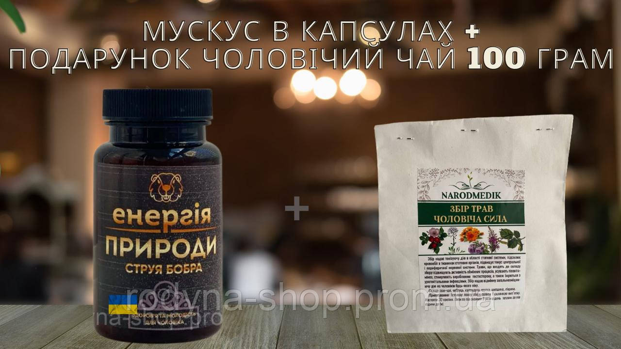 Купить Мускус в капсулах,бобровая струя на курс 60 капсул +в подарок ...
