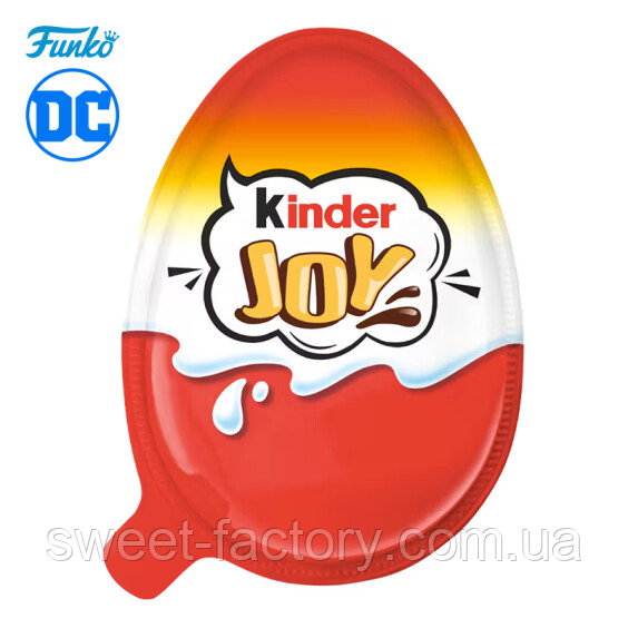 Шоколадне яйце Kinder Joy Funko DC Comics 20g