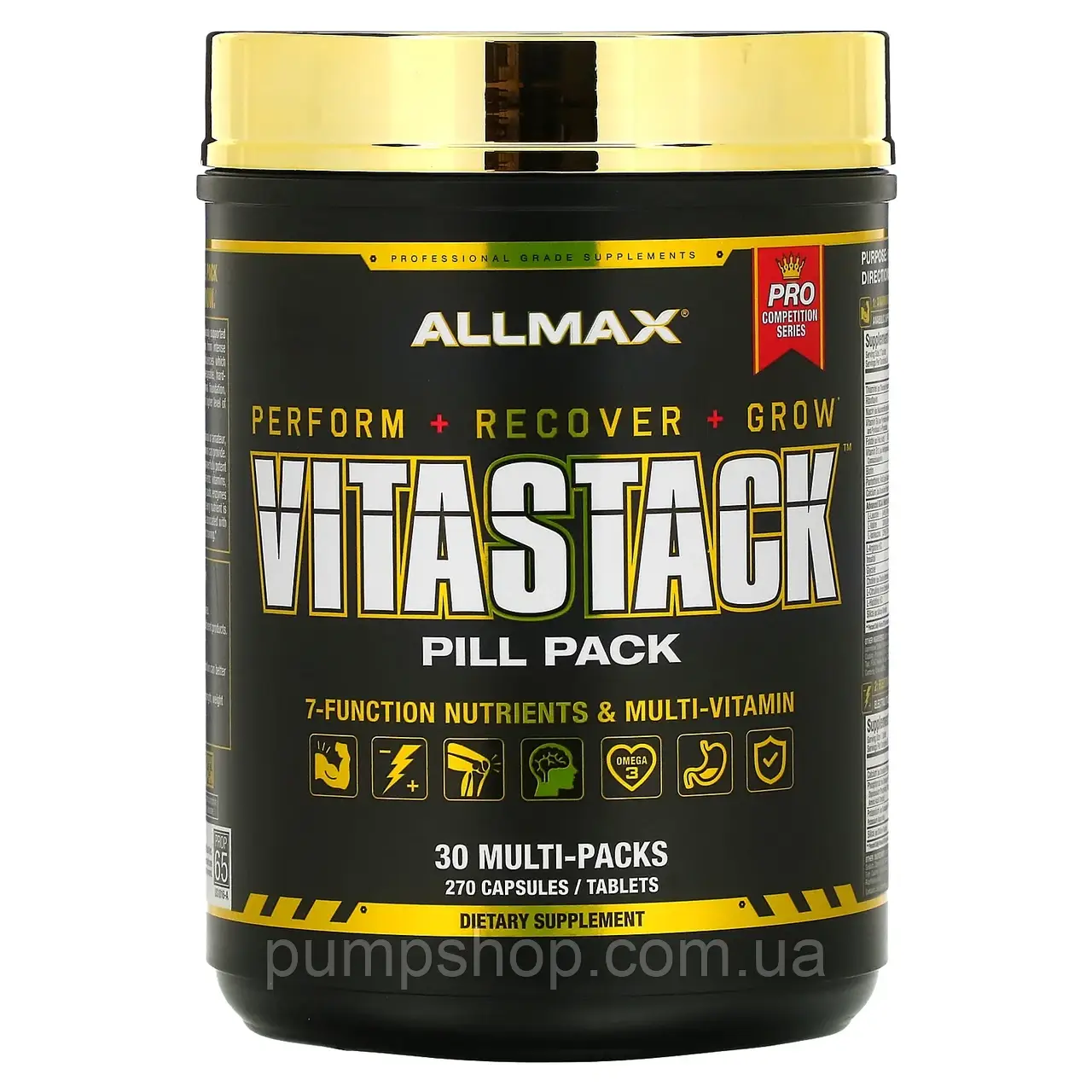 Вітаміни для чоловіків AllMax Nutrition Vitastack (30 пак.)