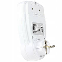 Розетка-лічильник електроенергії Mar-pol 16 А M90150 побутовий ваттметр, фото 5