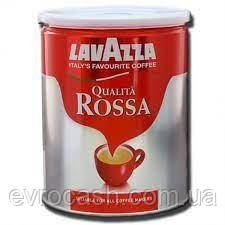 Кава LavAzza ROSSA оригінал з Італії 250 гр ж\б (12 шт ящик)
