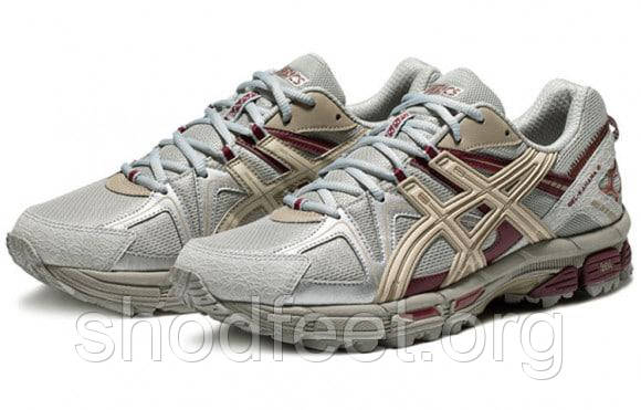 Чоловічі кросівки Asics Gel-Kahana 8 Marathon Running Grey Burgundy, фото 1