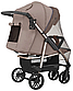 Коляска прогулянкова, візочок Carrello Echo CRL-8508 Camel Beige, бежева, Карелло Ечо, до 22 кг, UPF 50+, фото 5