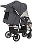 Коляска прогулянкова, візочок Carrello Echo CRL-8508 Midnight Gray, сіра, Карелло Ечо, до 22 кг, UPF 50+, фото 5