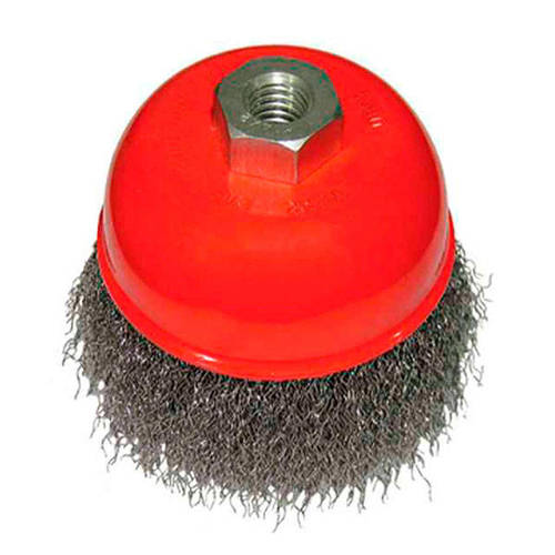 Щетка торцевая для УШМ INTERTOOL 65мм гофр. сталь (ID#1931498391), цена ...